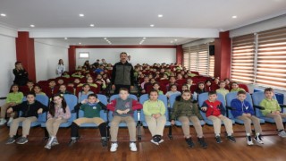 Orman haftasında ilkokul öğrencilerine eğitim