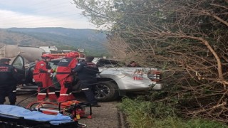 Orman İşletme Müdürlüğü aracı kaza yaptı: 3 yaralı