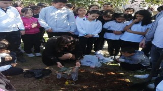 Ortaokul öğrencilerine gıda israfı ve kompost yapım eğitimi