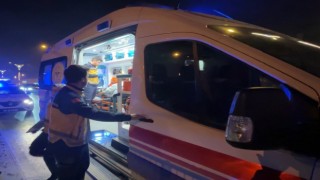Otomobil çarpıp kaçtı, motosikletli alkolü çıktı