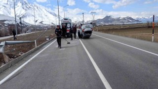 Otomobil takla attı: 1 yaralı