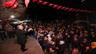 Özelin Başalan Mahallesi buluşması mitinge döndü