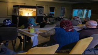 Polis huzurevinde kalan vatandaşlarla iftarda bir araya geldi