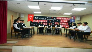 Posofta İstiklal Marşının kabulünün 103. yıldönümü etkinliği