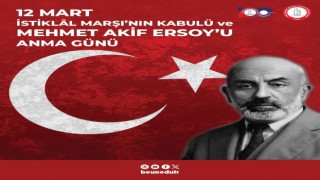 Rektör Özölçerden İstiklal Marşının Kabulü ve Mehmet Akif Ersoyu Anma Günü Mesajı