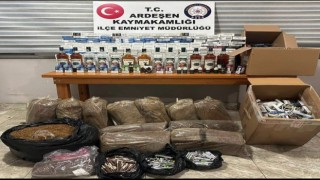 Rizede kaçakçılık operasyonu