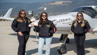 Sabiha Gökçenin izinden giden kadın pilot adayları gökyüzünde gurur veriyor