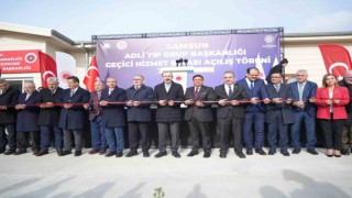 Samsun Adli Tıp Grup Başkanlığı Geçici Hizmet Binası açıldı