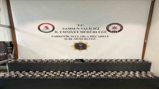 Samsunda 18 bin 998 adet sentetik ecza ele geçirildi