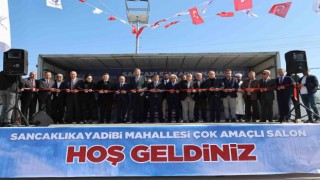 Sancaklıkayadibi çok amaçlı salonu hizmete açıldı