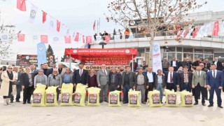 Sarıgölde 375 üreticiye 65 ton gübre desteği