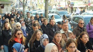 Sarıyerde vatandaşlar Oğuz Murat Aci için yürüdü