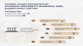 SCImago 2024 sonuçları açıklandı: İGÜ araştırma alanında ilk 5te