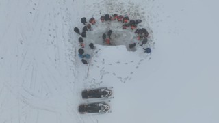 Şenyayla bölgesinde çığ eğitimi ve tatbikatı düzenlendi