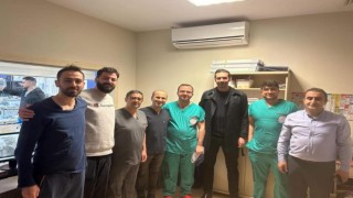 Siirtte kalp deliği olan hasta, ameliyatsız tedavi edildi