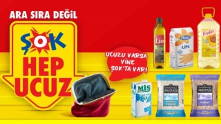 ŞOK Marketler temel ihtiyaç ürünlerinde “her gün ucuz fiyat” kampanyasını duyurdu