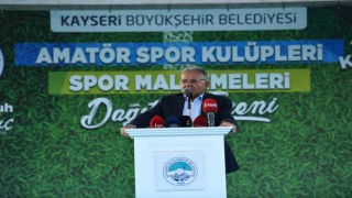 Sporcunun dostu başkandan amatör spor kulüplerine destek sürüyor