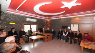Tahmazoğlu taksicilerle biraraya geldi