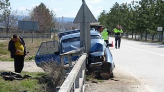 Tavşanlıda trafik kazası: 1 yaralı