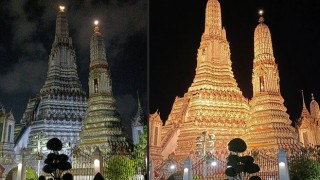 Tayland'da ışıklar 1 saatliğine kapatıldı