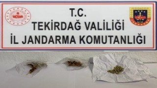 Tekirdağda jandarma 10 kişiyi uyuşturucudan yakaladı