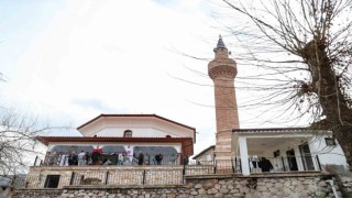 Tokatta yeniden inşa edilen Horuç Cami ibadete açıldı