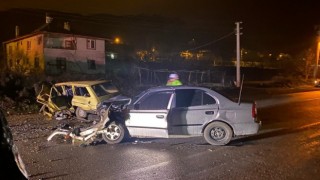 Tosyada trafik kazası: 2 yaralı