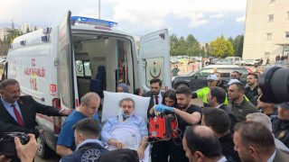 Trafik kazası geçiren BBP Genel Başkanı Mustafa Destici Tokata sevk edildi