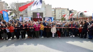 Türkan Şoray ve Fatma Girik Parkı törenle açıldı
