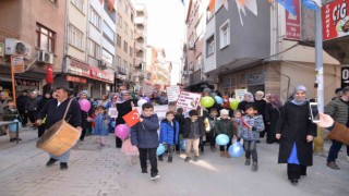 Türkelide Ramazan Karşılama Yürüyüşü