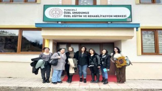 Üniversite öğrencilerinden rehabilitasyon merkezine ‘Gönüllülük yolculuğu