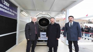 Vali Aksoy ve Prof. Dr. Mahmut Faruk Akşit milli motorları inceledi