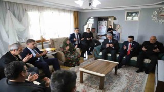Vali Aslan şehit yakınları ve gazileri yalnız bırakmıyor