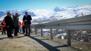 Vali Çelik, bariyer çalışmalarını denetledi