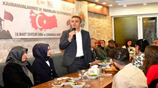 Vali Çiçek, şehit aileleri ve gaziler onuruna iftar yemeği verdi