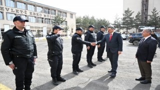 Vali Çiftçiden Polis Meslek Eğitim Merkezine ziyaret