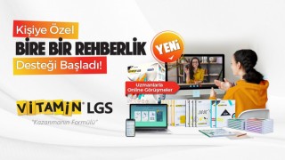 Vitamin LGSden sınava hazırlık sürecinde bire bir rehberlik desteği