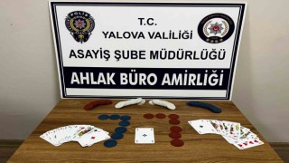 Yalovada 19 kişiye 122 bin lira kumar cezası
