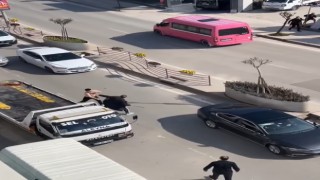 Yalovada sopalarla trafik kavgası