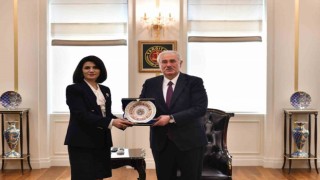 Yargıtay Başkanı Akarca, Azerbaycan Cumhuriyeti Yüksek Mahkeme üyeleri ve İstinaf Mahkemesi başkanlarından oluşan heyeti kabul etti