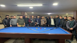 Yüksekovada bilardo turnuvası düzenlendi