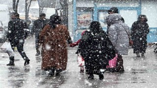 Yüksekovada yoğun kar yağışı