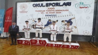 Yunusemreli judocular Denizlide iki madalya kazandı