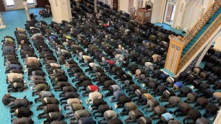 Zonguldakta Ramazan Ayının ilk Cuma namazı kılındı