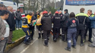 Zonguldakta trafik kazası; 1 yaralı