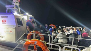 15i çocuk 25 düzensiz göçmen yakalandı