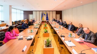 Adalet Bakanı Tunç, Bosna Hersek Adalet Bakanı Bunoza ile bir araya geldi