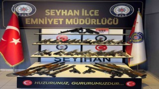 Adanada 54 ruhsatsız silah ele geçirildi, 373 kişi yakalandı