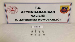 Afyonkarahisarda tarihi eser kaçakçısı yakalandı