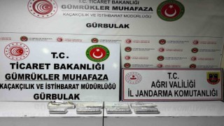 Ağrıda uyuşturucu ve kaçak malzeme operasyonu